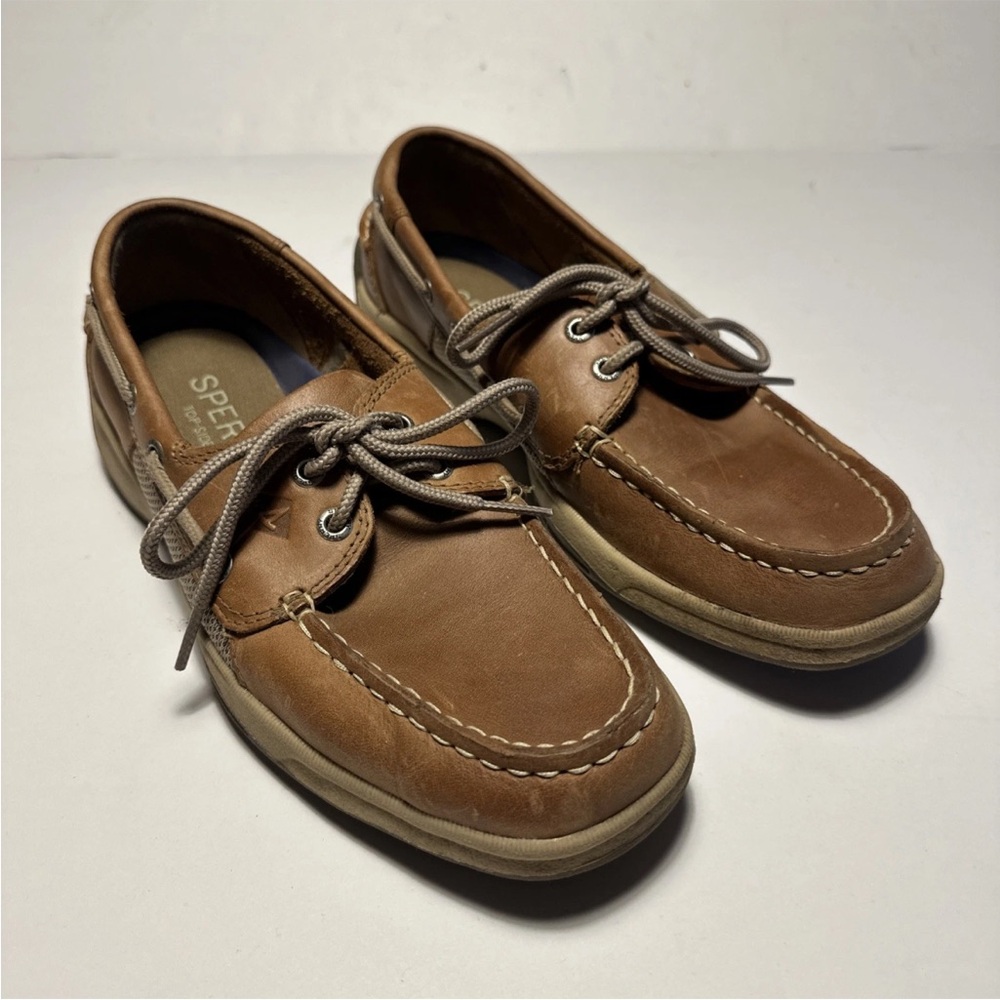 Sperry Top-Sider Intrepid Boat Shoe Size 8 Mens 2 Eye Casual Leather STS22664